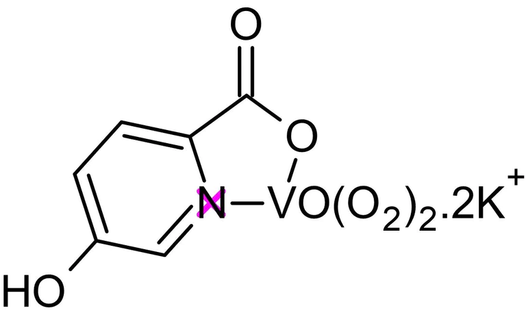 Chemical Structure - bpV(HOpic), PTP and PTEN inhibitor (AB144214)