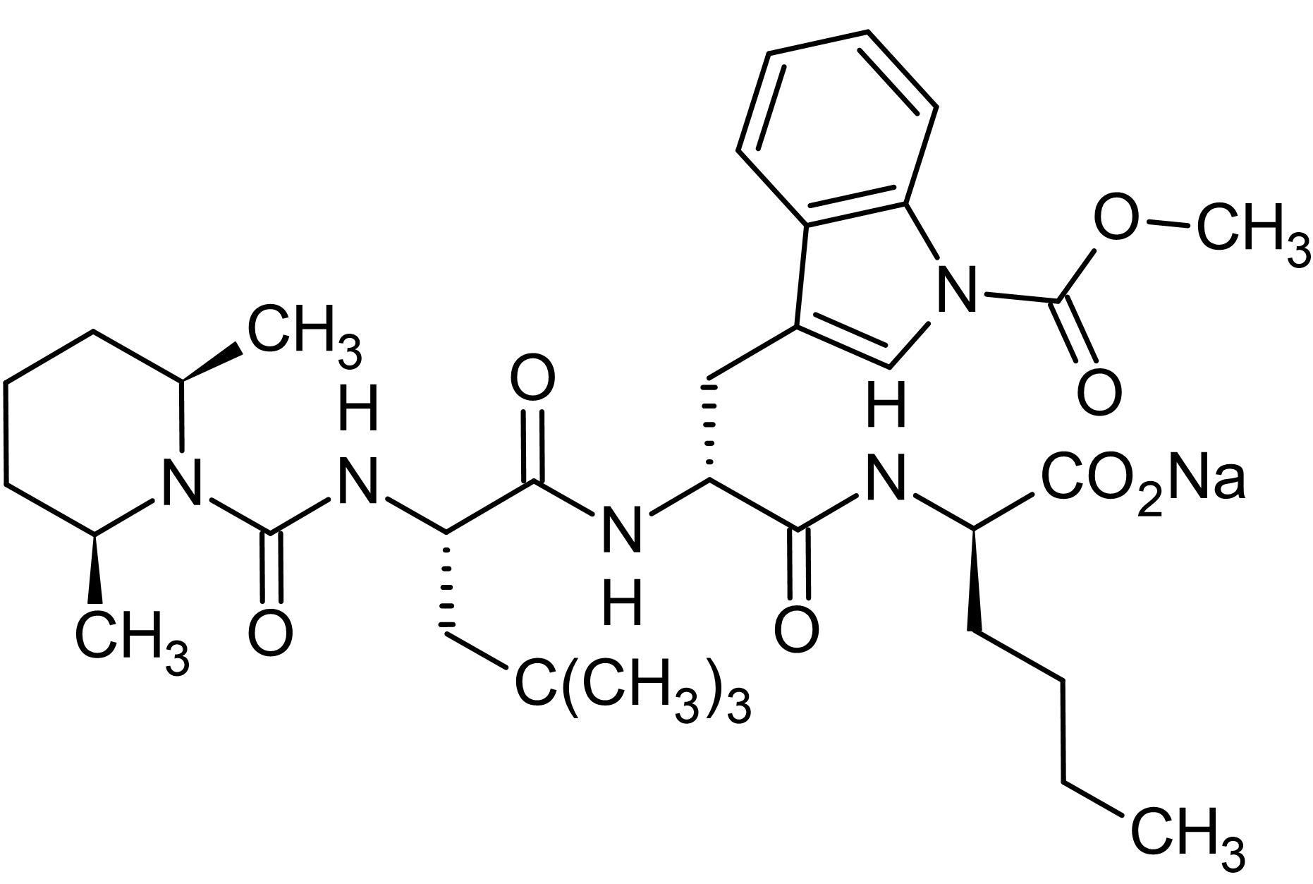 Chemical Structure - BQ 788 sodium salt, ETB receptor antagonist (AB144504)