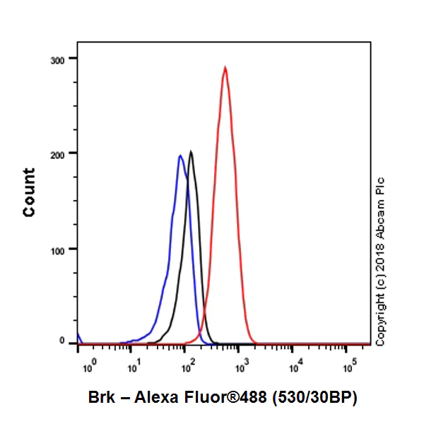 Flow Cytometry (Intracellular) - Anti-Brk/PTK6 antibody [EPR21051-96] - BSA and Azide free (AB234102)