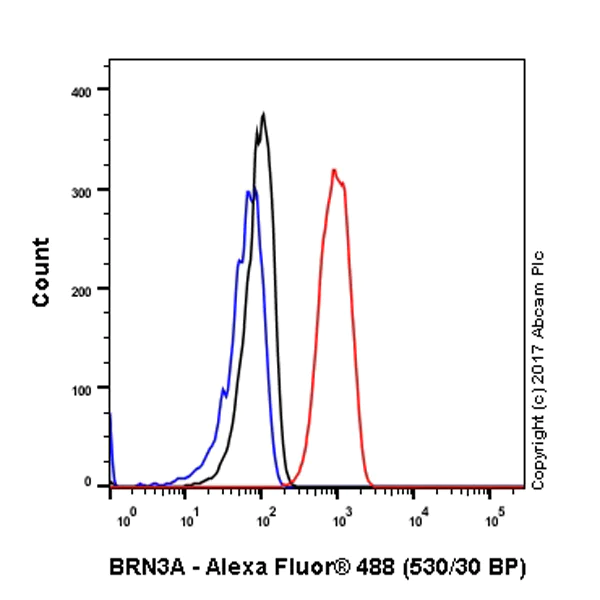 Flow Cytometry (Intracellular) - Anti-BRN3A antibody [EP1972Y] - BSA and Azide free (AB232480)