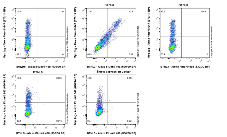 Flow Cytometry (Intracellular) - Anti-BTNL3 antibody [EPR30749-690] (AB327704)