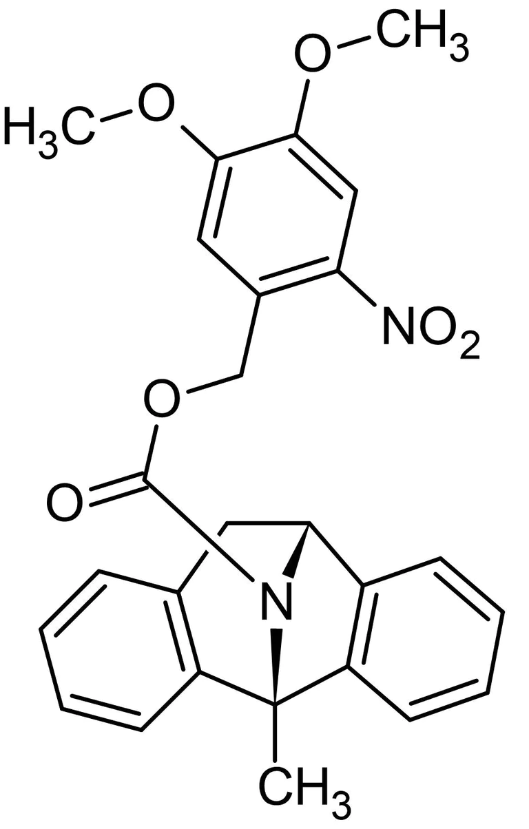 Chemical Structure - Caged MK 801, NMDA receptor open-channel blocker (AB146431)