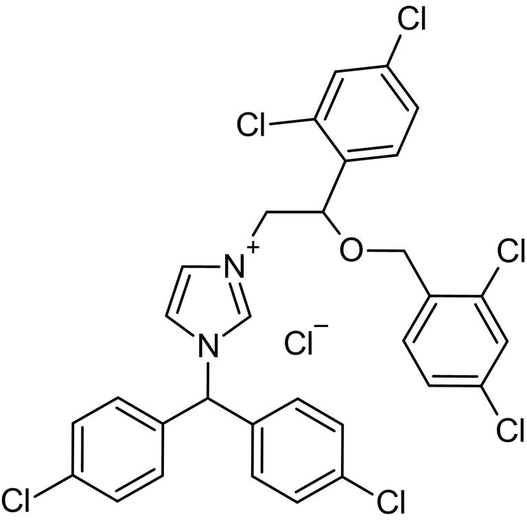 Chemical Structure - Calmidazolium chloride, Calmodulin inhibitor (AB120658)