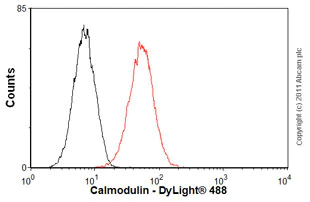 Flow Cytometry - Anti-Calmodulin 1/2/3 antibody [2D1] (AB2860)