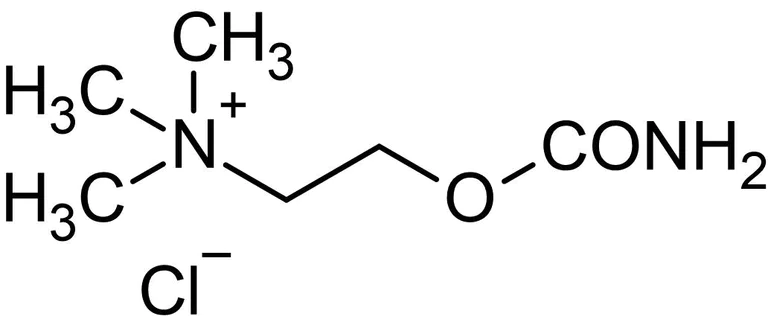 Chemical Structure - Carbamoylcholine chloride (Carbachol), Cholinergic agonist (AB141354)