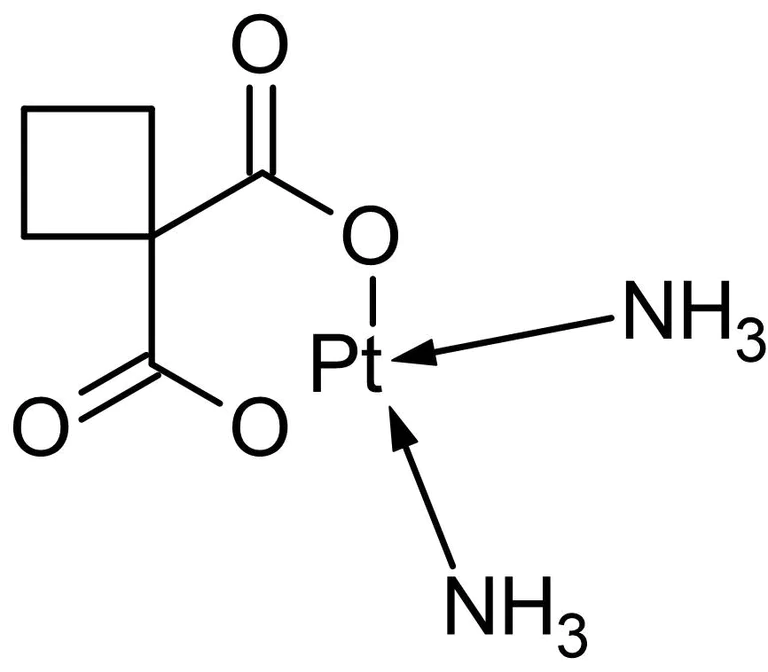 Chemical Structure - Carboplatin, Antitumor agent (AB120828)