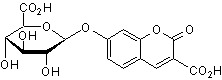 Carboxyumbelliferyl beta-D-glucuronide (CUGlcU)
