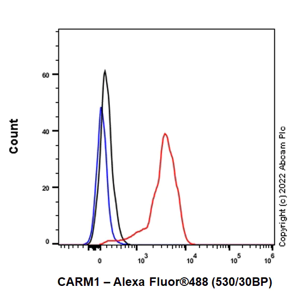 Flow Cytometry (Intracellular) - Anti-CARM1 antibody [EPR26711-36] - BSA and Azide free (AB307092)