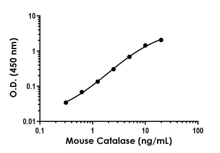 Sandwich ELISA - Anti-Catalase antibody [EPR20198-168] - BSA and Azide free (Detector) (AB285151)