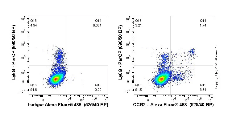 Flow Cytometry - Anti-CCR2 antibody [EPR20844-15] - BSA and Azide free (AB273061)