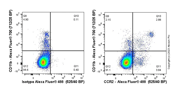 Flow Cytometry - Anti-CCR2 antibody [EPR20844] (AB216863)