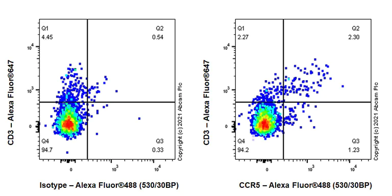 Flow Cytometry - Anti-CCR5 antibody [EPR23449-327] (AB254377)