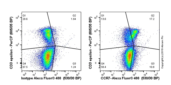 Flow Cytometry - Anti-CCR7 antibody [4B12] (AB52602)