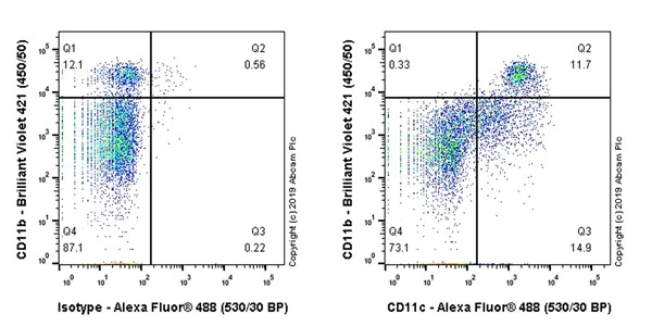 Flow Cytometry - Anti-CD11c antibody [KB90] (AB254183)