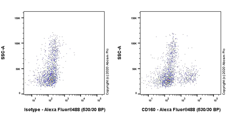 Flow Cytometry - Anti-CD160 antibody [EPR23644-24] - BSA and Azide free (AB274380)