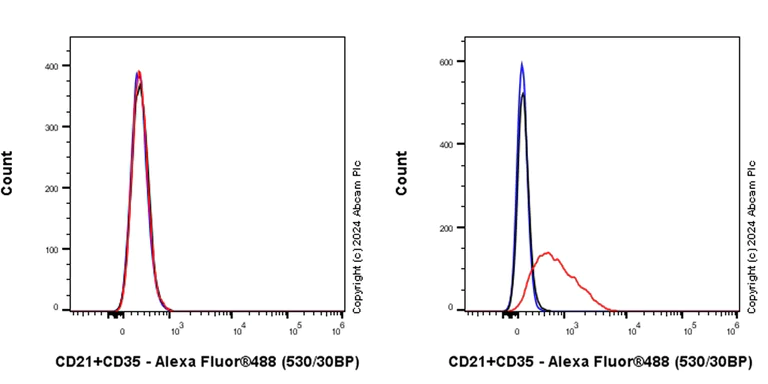 Flow Cytometry - Anti-CD21+CD35 antibody [EPR27417-513] - BSA and Azide free (AB317023)