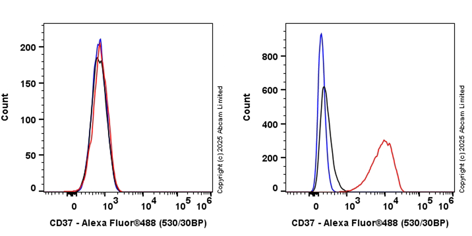 Flow Cytometry - Anti-CD37 antibody [RM1306] (ab323574), expandable thumbnail