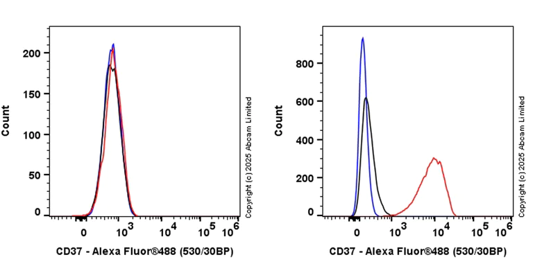 Flow Cytometry - Anti-CD37 antibody [RM1306] (AB323574)