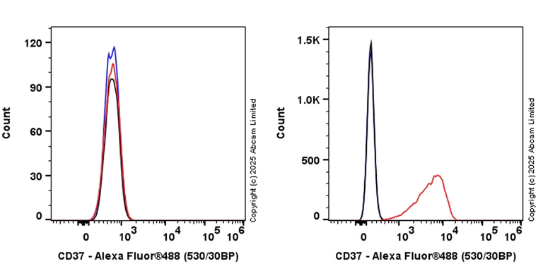Flow Cytometry - Anti-CD37 antibody [RM1306] (AB323574)