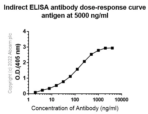 Indirect ELISA - Anti-CD40L antibody [AT161-8] - BSA and Azide free (AB307230)