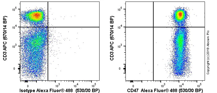 Flow Cytometry - Anti-CD47 antibody [OX-101] - BSA and Azide free (AB244567)