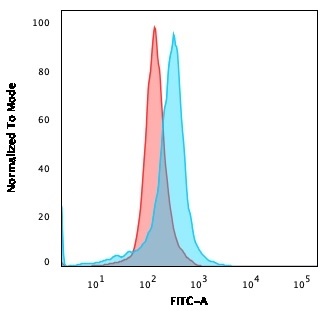 Flow Cytometry - Anti-CD73 antibody [NT5E/2505] (AB257310), expandable thumbnail