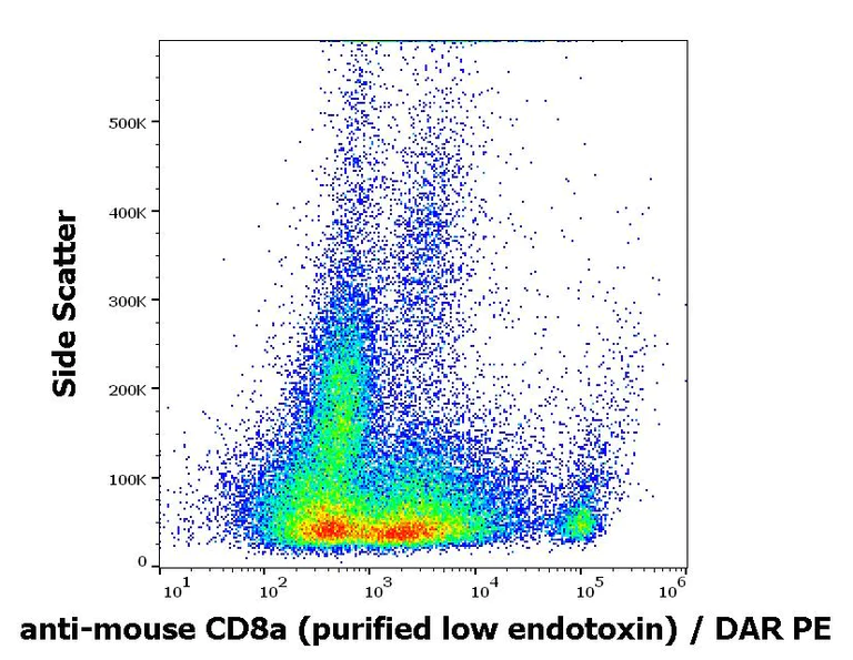 Flow Cytometry - Anti-CD8 alpha antibody [53-6.7] - Low endotoxin, Azide free (AB270627)