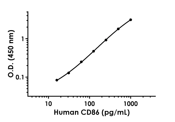 Sandwich ELISA - Anti-CD86 antibody [EPR21962-90] - BSA and Azide free (Detector) (AB259478)
