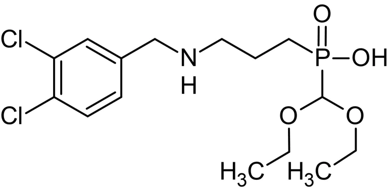 Chemical Structure - CGP 52432, GABAB antagonist (AB120330)