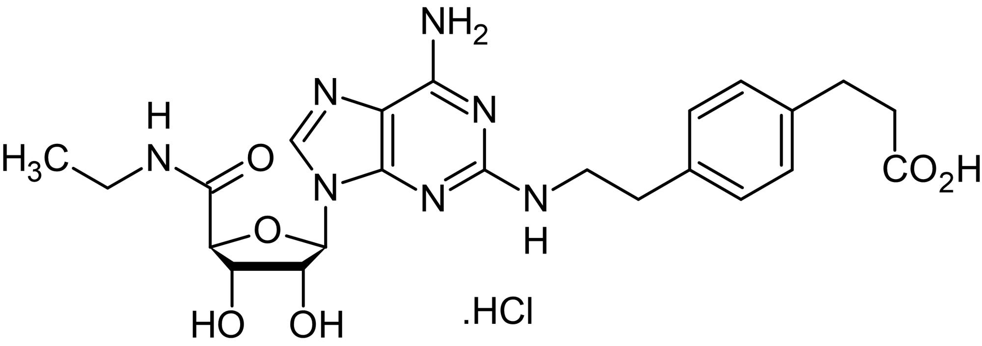 Chemical Structure - CGS 21680, A2A agonist (AB120453)