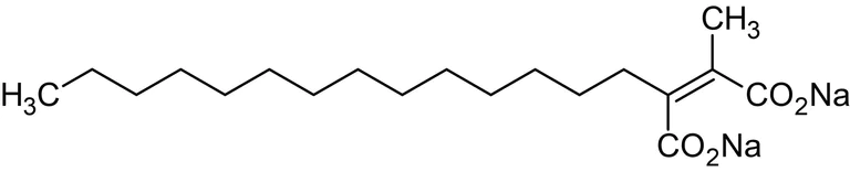Chemical Structure - Chaetomellic acid A, farnesyltransferase inhibitor (AB141622)
