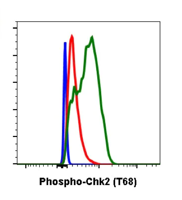 Flow Cytometry - Anti-Chk2 (phospho T68) antibody [Chk2T68-D12] (AB278548)