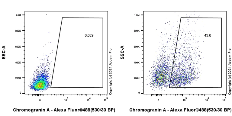 Flow Cytometry (Intracellular) - Anti-Chromogranin A antibody [EP1030Y] (AB68271)