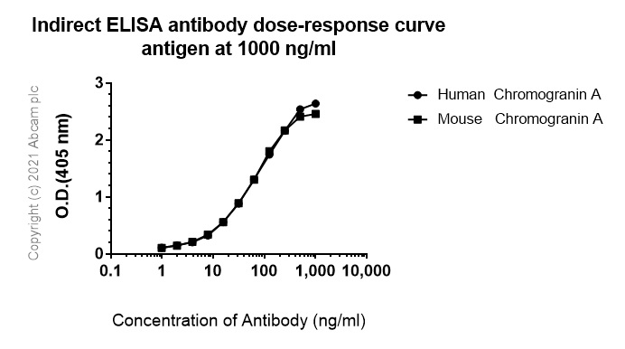 ELISA - Anti-Chromogranin A antibody [RM1025] (ab283265), expandable thumbnail