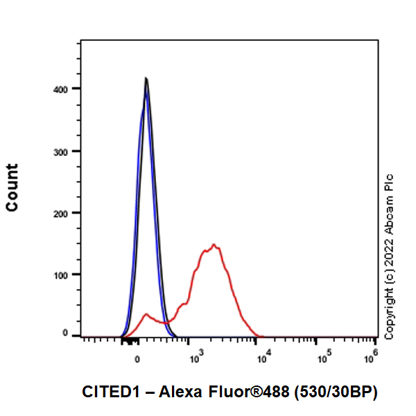 Flow Cytometry (Intracellular) - Anti-CITED1 antibody [EPR24375-81] (ab302954), expandable thumbnail