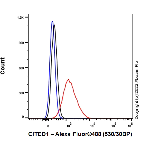 Flow Cytometry (Intracellular) - Anti-CITED1 antibody [EPR24375-81] (AB302954)