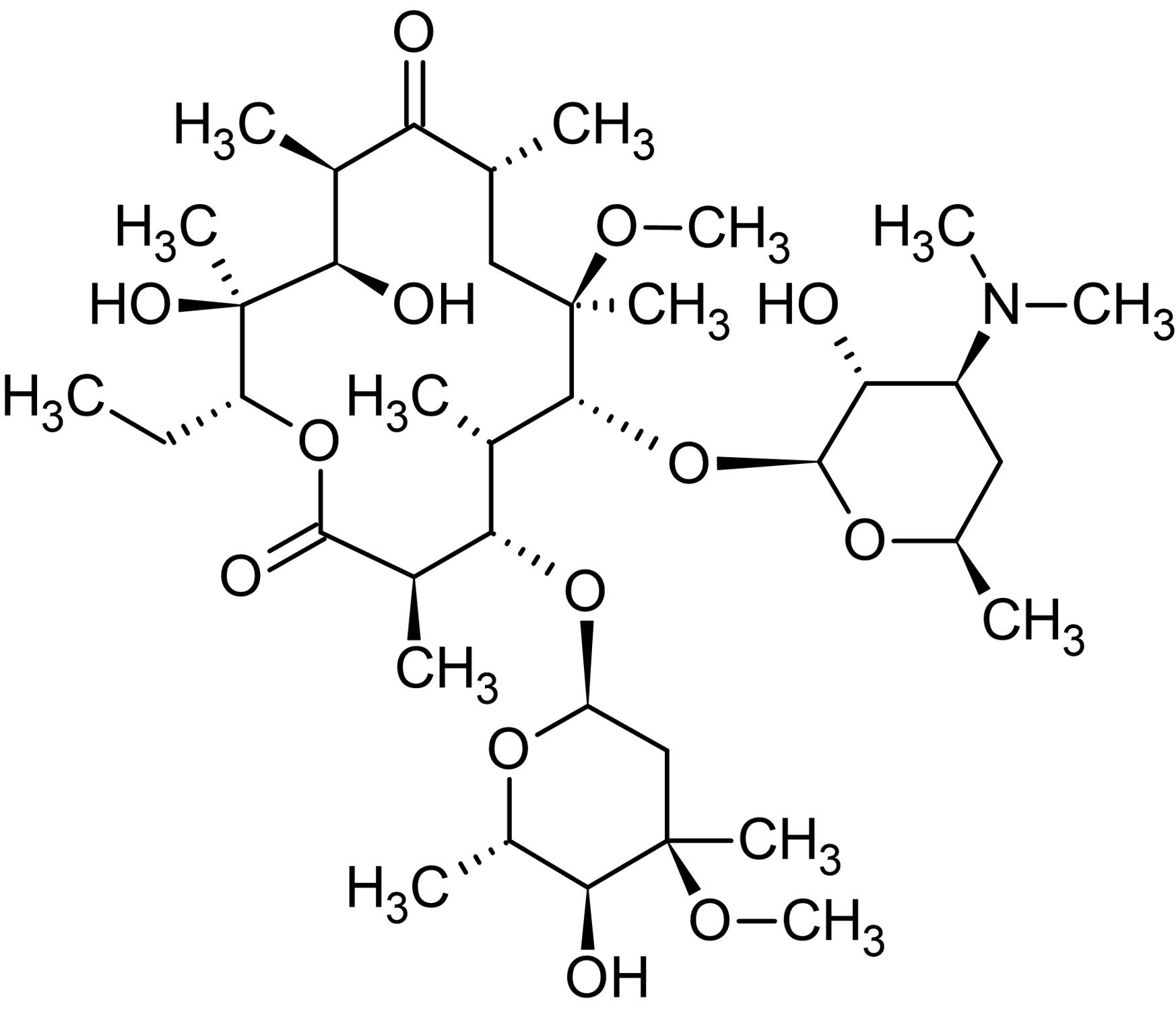 Clarithromycin, Macrolide antibiotic