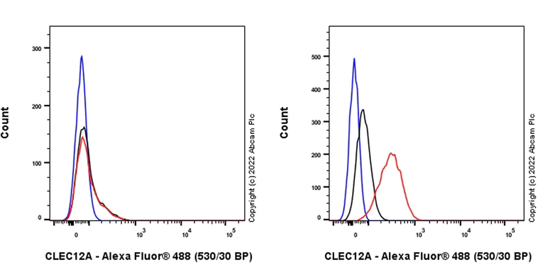 Flow Cytometry - Anti-CLEC12A antibody [EPR26967-58] - BSA and Azide free (AB307663)