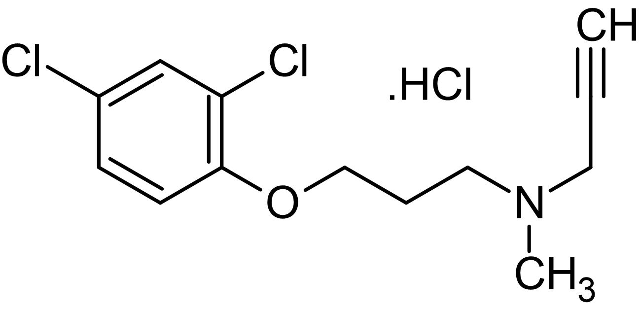Clorgyline hydrochloride, MAO-A inhibitor