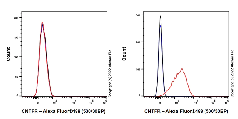 Flow Cytometry - Anti-CNTFR antibody [EPR24672-25] (AB305245)