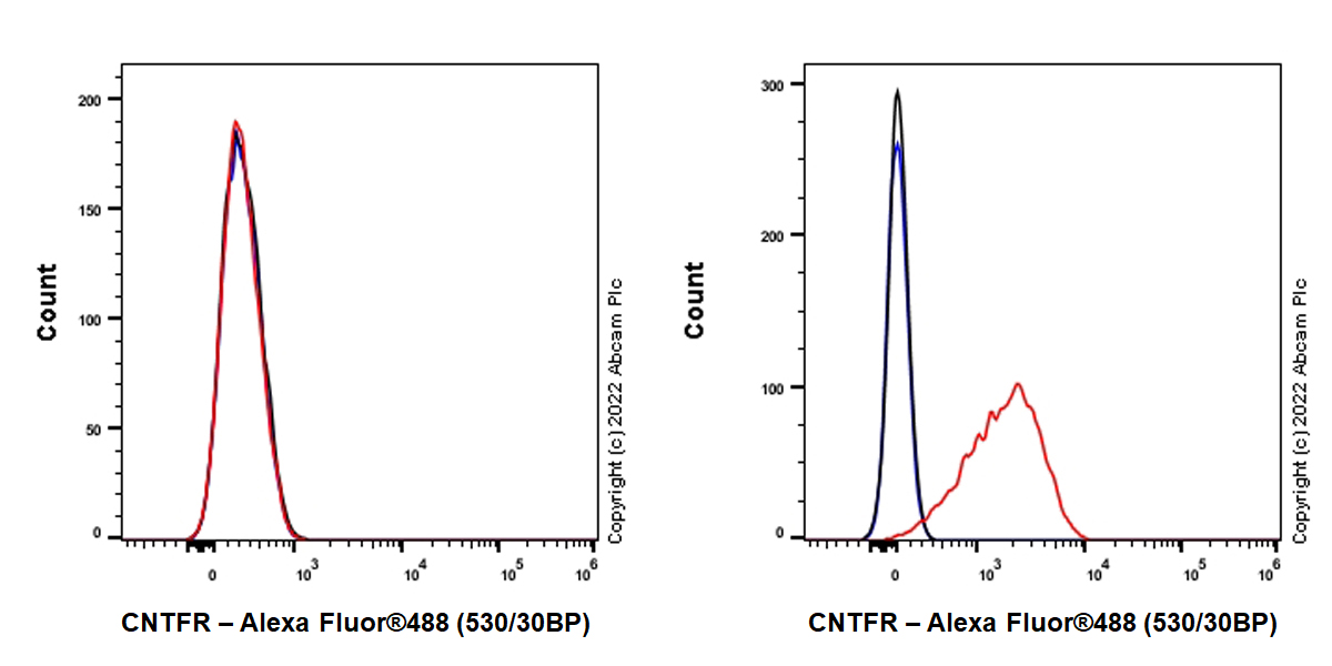 Flow Cytometry - Anti-CNTFR antibody [EPR24672-25] - BSA and Azide free (ab305246), expandable thumbnail