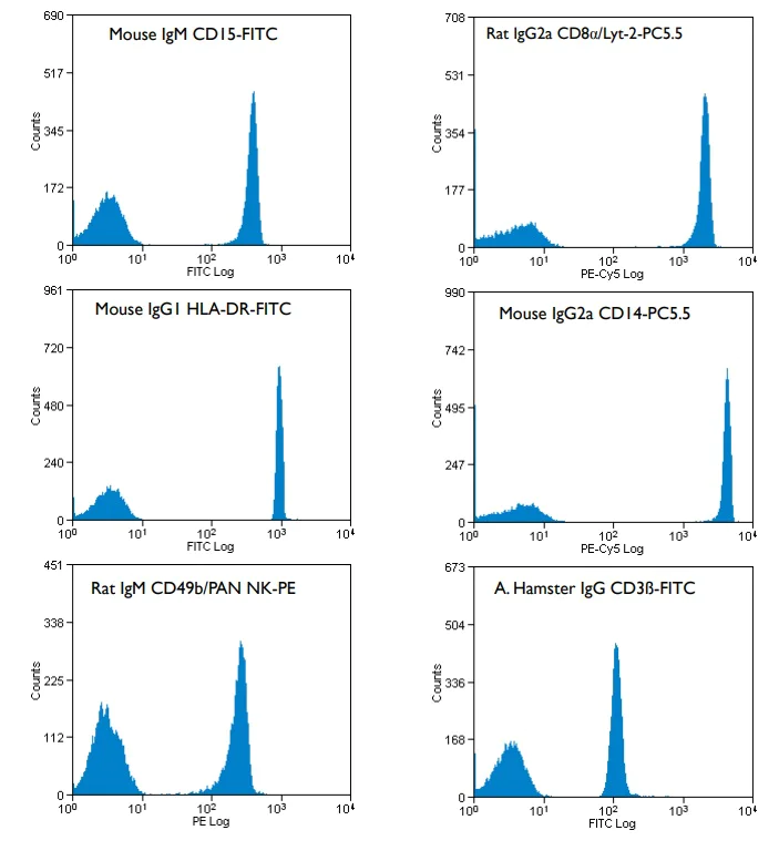 Flow Cytometry - Compensation Beads Kit (3.0-3.4 µm) - separate vials (AB322700)