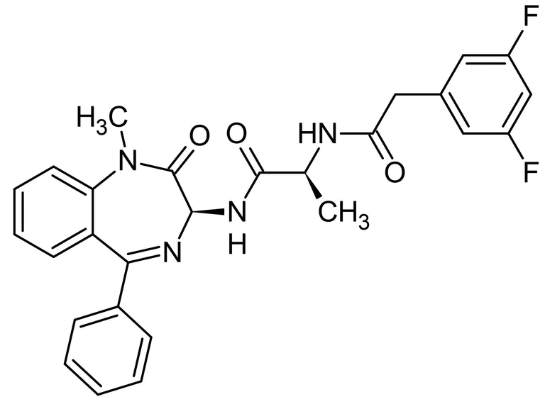 Chemical Structure - Compound E, gamma;-secretase inhibitor (AB142164)
