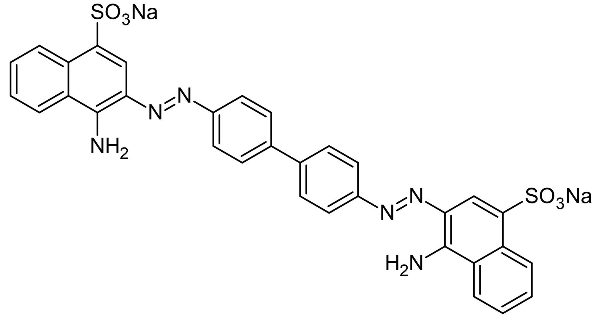 Chemical Structure - Congo Red, Amyloid fibril-binding dye (AB145645), expandable thumbnail