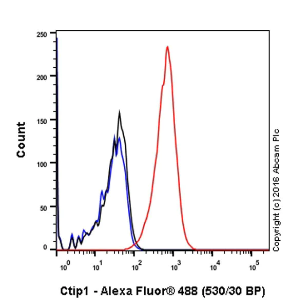 Flow Cytometry (Intracellular) - Anti-Ctip1/BCL-11A antibody [EPR14943-44] - BSA and Azide free (AB242406)