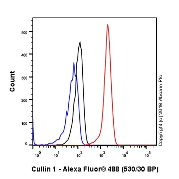 Flow Cytometry (Intracellular) - Anti-Cullin 1/CUL-1 antibody [EPR3103Y] - BSA and Azide free (AB202555)