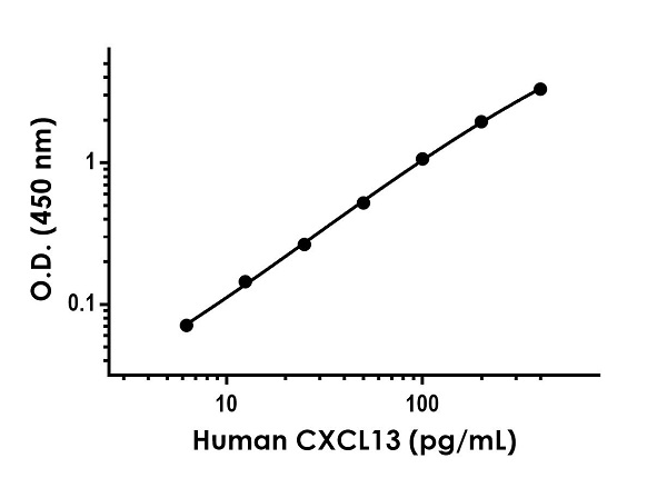 Sandwich ELISA - Anti-CXCL13 antibody [EPR22448-140] - BSA and Azide free (Detector) (AB269403)