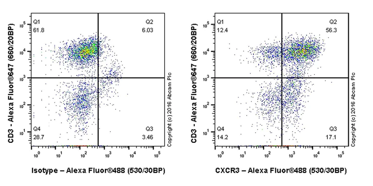 Flow Cytometry - Anti-CXCR3 antibody [EPR23845-44] (AB259865)