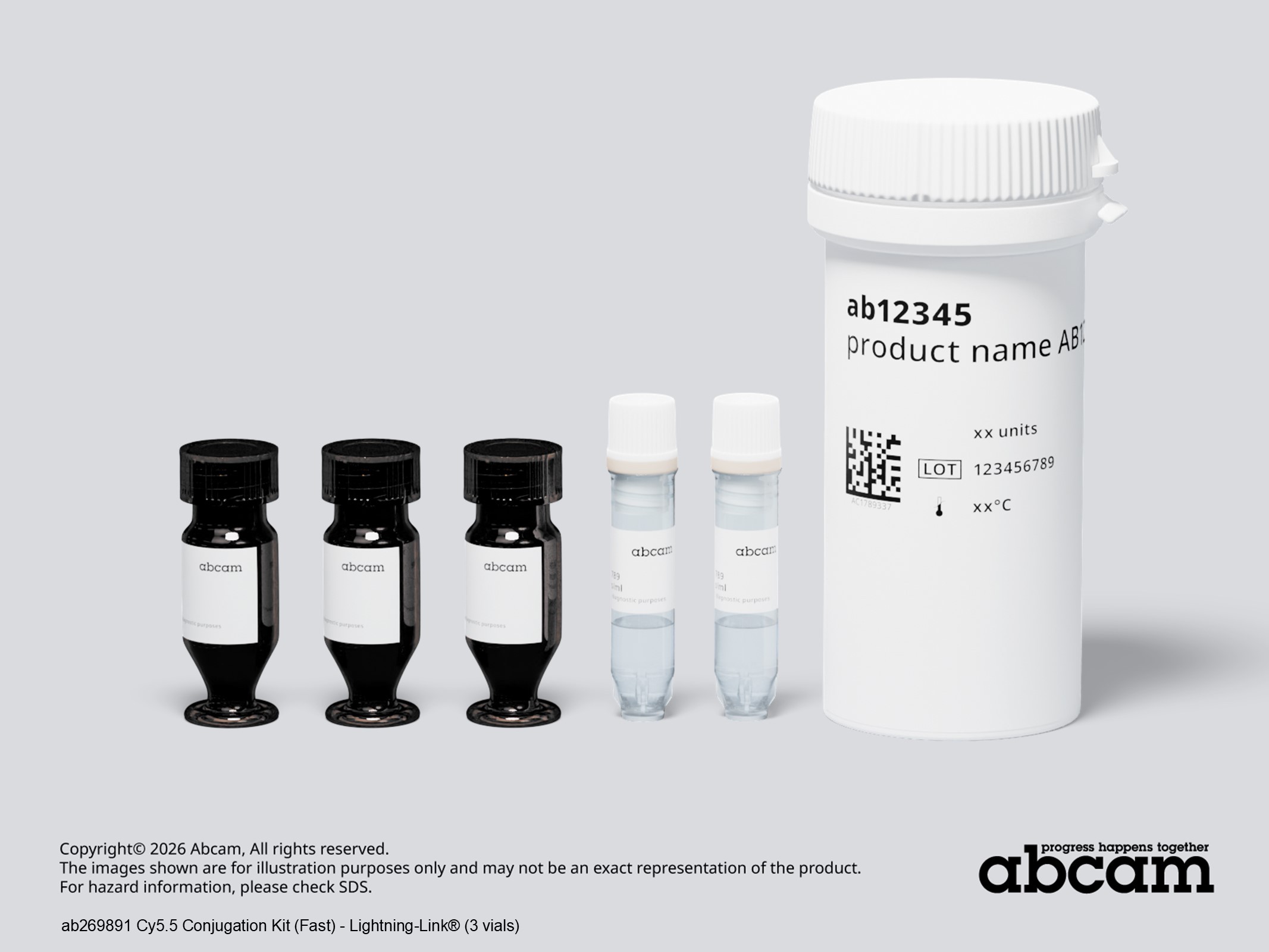 M❁⃘ Cy5.5® Conjugation kit | Easy Cy5.5® Labelling (ab269891