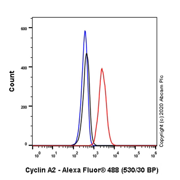 Flow Cytometry - Anti-Cyclin A2 antibody [E399] (AB32498)